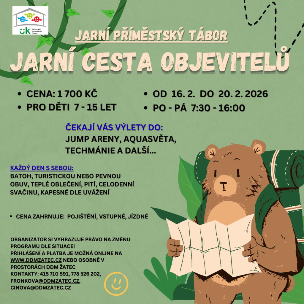 Jarní příměstský tábor