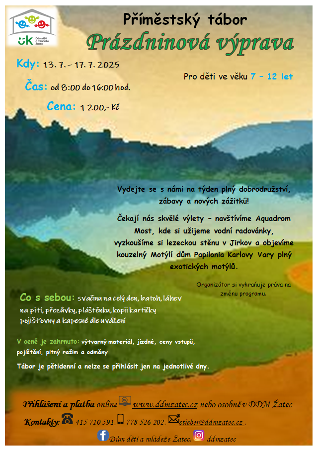 Přt.školáci - Prázdninová výprava