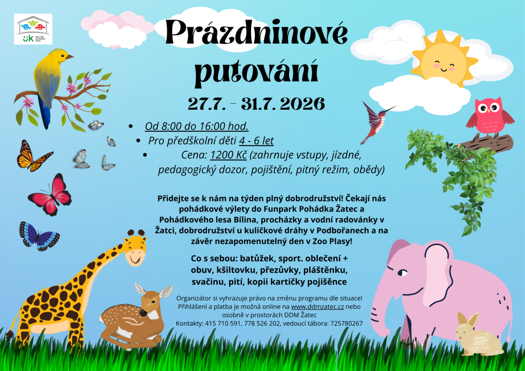 Přt.předškoláci - Prázdninové putování