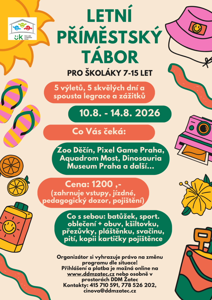 Přt. školáci - 5 výletu, 5 skvělých dní