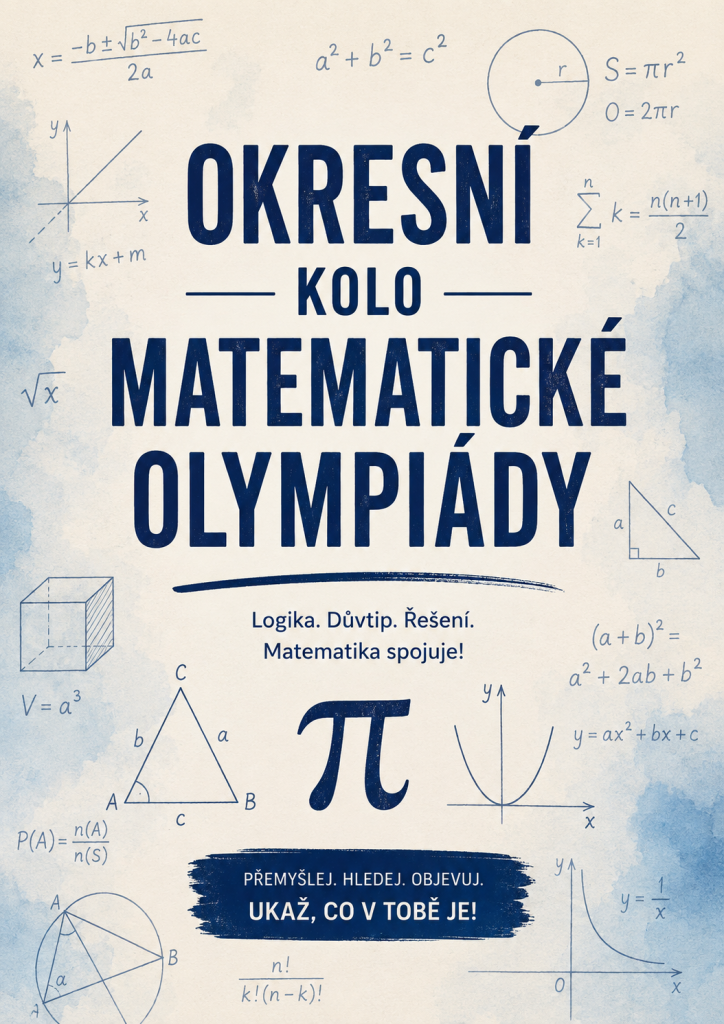 Matematická olympiáda - okresní kolo, školní rok 2026/2027 