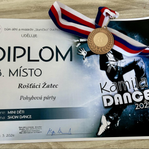 Taneční soutěž Kamila dance Duchcov (4.5.2024)