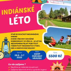 Pobytový tábor - Indiánské léto