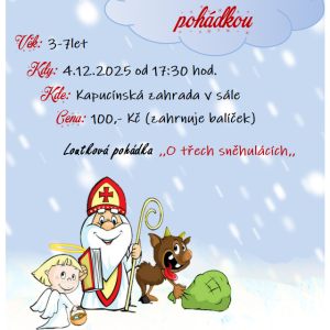 Mikulášská nadílka s pohádkou