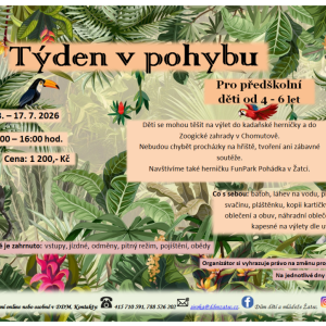 Přt. předškoláci -Týden v pohybu