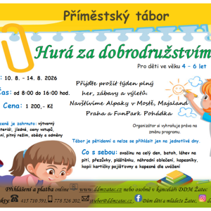 Přt.předškoláci - Hurá za dobrodružstvím