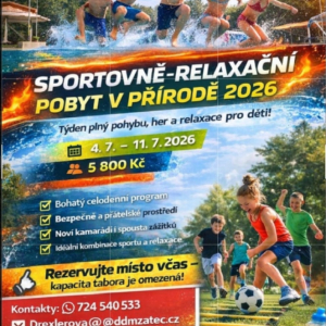 Sportovně relaxační pobyt v přírodě