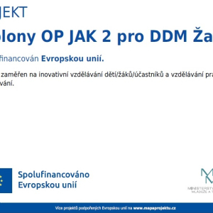 Šablony OP JAK 2 pro DDM Žatec