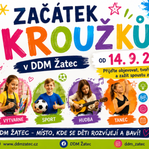 Začátek kroužků ve školním roce 2026/2027